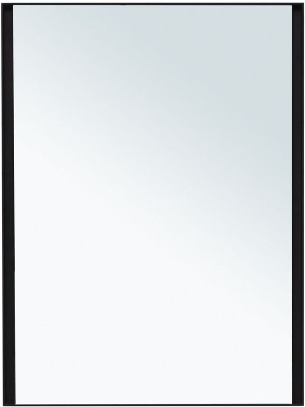 Зеркало Allen Brau Infinity 60х80 прямоугольное, с подсветкой, черное