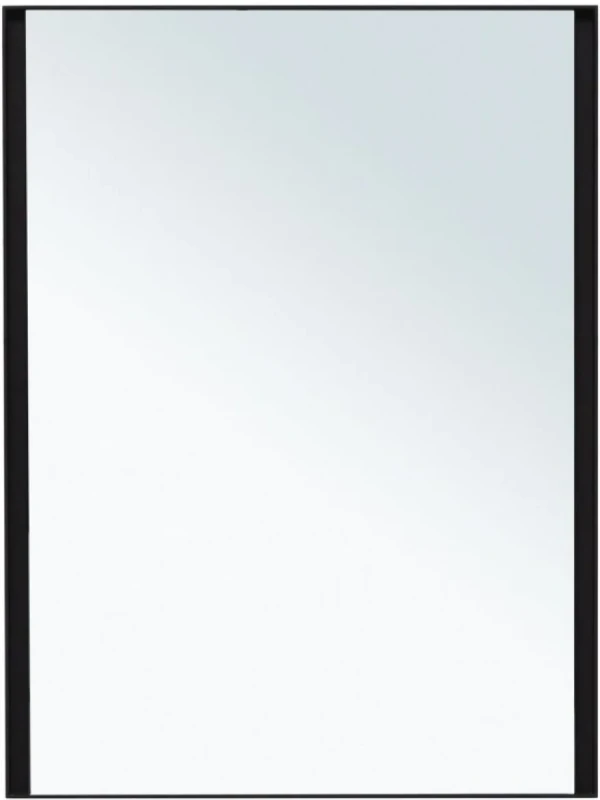 Зеркало Allen Brau Infinity 60х80 прямоугольное, с подсветкой, черное