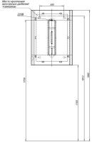 Зеркало Allen Brau Infinity 60х80 прямоугольное, с подсветкой, черное