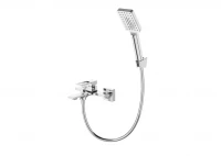 Смеситель для ванны с душем BelBagno Luce LUC-VASM-CRM хром Смеситель для ванны с душем BelBagno Luce LUC-VASM-CRM хром