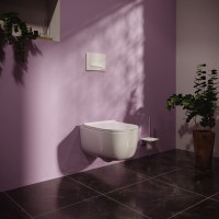 Система инсталляции для унитазов Berges Novum 040241 с кнопкой смыва, белая