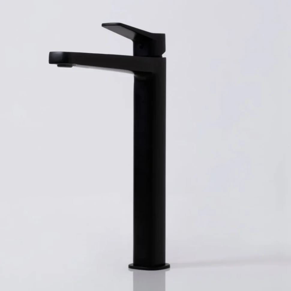 Смеситель для накладной раковины в ванную черный Bever 2403H WasserKRAFT