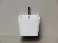 Биде подвесное Ceramicanova Miro, с крепежом для скрытого монтажа, белый, CN11004
