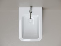 Биде подвесное Ceramicanova Miro, с крепежом для скрытого монтажа, белый, CN11004
