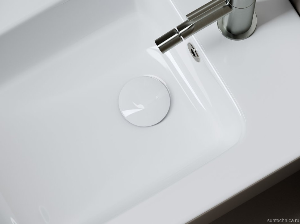 Биде подвесное Ceramicanova Miro, с крепежом для скрытого монтажа, белый, CN11004