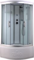 Душевая кабина Timo Standart T-6690SF Silver Fabric с высоким поддоном, профиль хром
