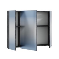 Зеркало-шкаф СаНта Марс 80 темный