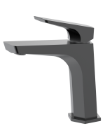 Смеситель для раковины Haiba HB10726-3 оружейная сталь