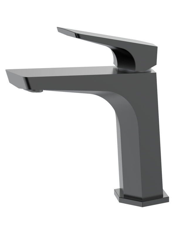 Смеситель для раковины Haiba HB10726-3 оружейная сталь