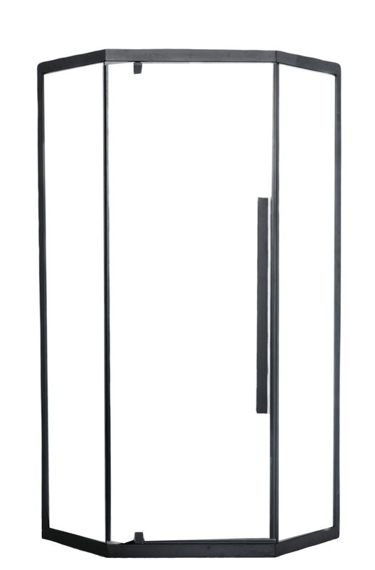 Душевой уголок Grossberg GS7510 90x90 см, профиль черный