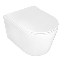 Унитаз подвесной AZARIO Ollin AZ-0513R глянцевый белый
