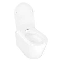 Унитаз подвесной AZARIO Ollin AZ-0513R глянцевый белый Унитаз подвесной AZARIO Ollin AZ-0513R глянцевый белый