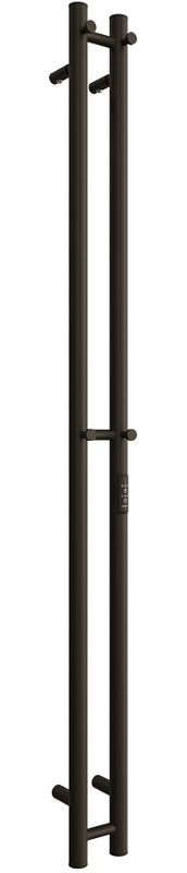 Полотенцесушитель электрический Двин X-2 neo 160х8, матовый черный