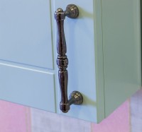 Тумба под раковину Sanflor Глория 85, серая