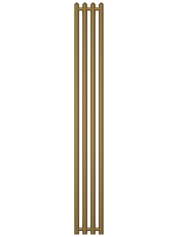 Полотенцесушитель электрический Сунержа Кантата 4.0 051-0886-1559 150x20 см, подключение слева, скрытое подключение слева, состаренная латунь, I-образный