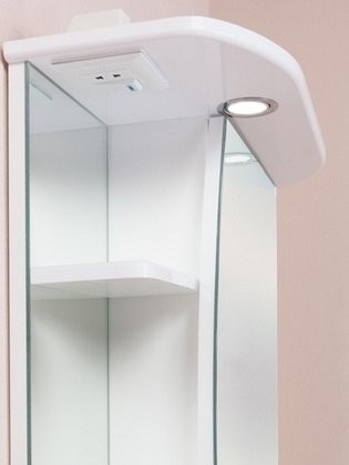 Зеркало-шкаф Onika Луна R 60 с подсветкой