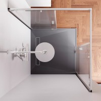 Душевой уголок AM.PM X-Joy W94G-403-100100-MT1K 100х100 см