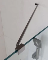 Душевой уголок Cezares Slider AH 1 80-70/80 C GM профиль оружейная сталь, стекло прозрачное