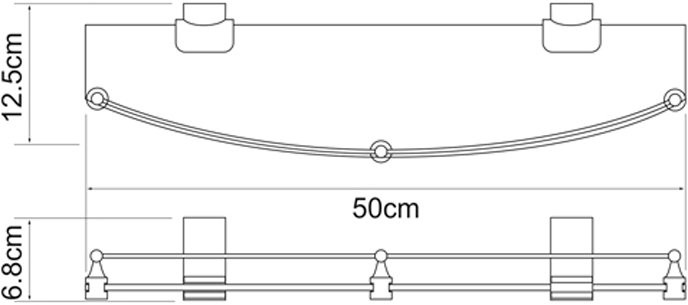 Полка Wasserkraft Exter K-5244