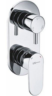 Встраиваемый смеситель для душа и ванны Wasserkraft Dinkel 5871 С ВНУТРЕННЕЙ ЧАСТЬЮ