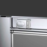 Душевой уголок Vincea Alpha VSS-3AL100MT 100x100, профиль хром, стекло текстурное