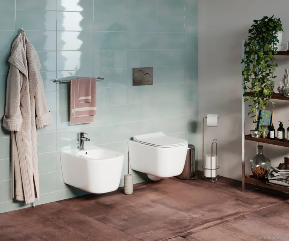 Унитаз подвесной Ceramicanova New Day CN3005 с микролифтом, безободковый