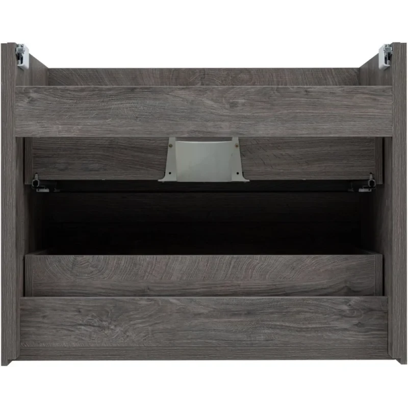 Тумба с раковиной Aquanet Милан 80 подвесная, дуб рошелье