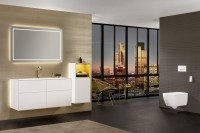 Умный унитаз подвесной Villeroy & Boch Viclean V0E100R1 альпийский белый, с функцией биде