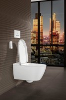 Умный унитаз подвесной Villeroy & Boch Viclean V0E100R1 альпийский белый, с функцией биде