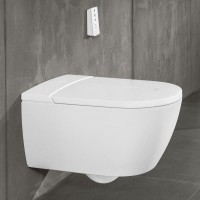 Умный унитаз подвесной Villeroy & Boch Viclean V0E100R1 альпийский белый, с функцией биде