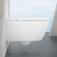 Умный унитаз подвесной Villeroy & Boch Viclean V0E100R1 альпийский белый, с функцией биде
