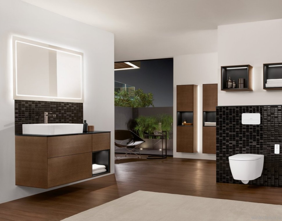Умный унитаз подвесной Villeroy & Boch Viclean V0E100R1 альпийский белый, с функцией биде
