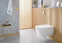Умный унитаз подвесной Villeroy & Boch Viclean V0E100R1 альпийский белый, с функцией биде