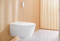 Умный унитаз подвесной Villeroy & Boch Viclean V0E100R1 альпийский белый, с функцией биде