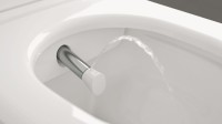 Умный унитаз подвесной Villeroy & Boch Viclean V0E100R1 альпийский белый, с функцией биде