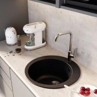 Мойка кухонная Mixline ML-GM13 черная