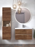 Мебель для ванной комнаты Velvex Mondi 80 акация темная