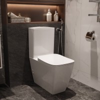 Унитаз-компакт напольный STWORKI Монтре SETK3204-0316 безободковый, с микролифтом
