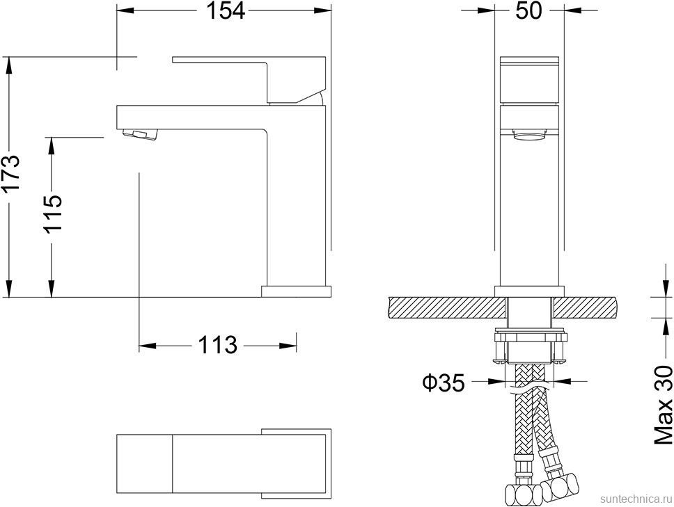 Смеситель для раковины Timo Selene 2061/03F
