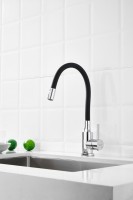 Смеситель для кухни BELZ B809 B73809-7 с гибким изливом, хром