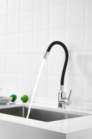 Смеситель для кухни BELZ B809 B73809-7 с гибким изливом, хром