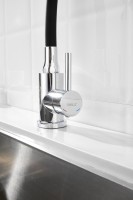 Смеситель для кухни BELZ B809 B73809-7 с гибким изливом, хром