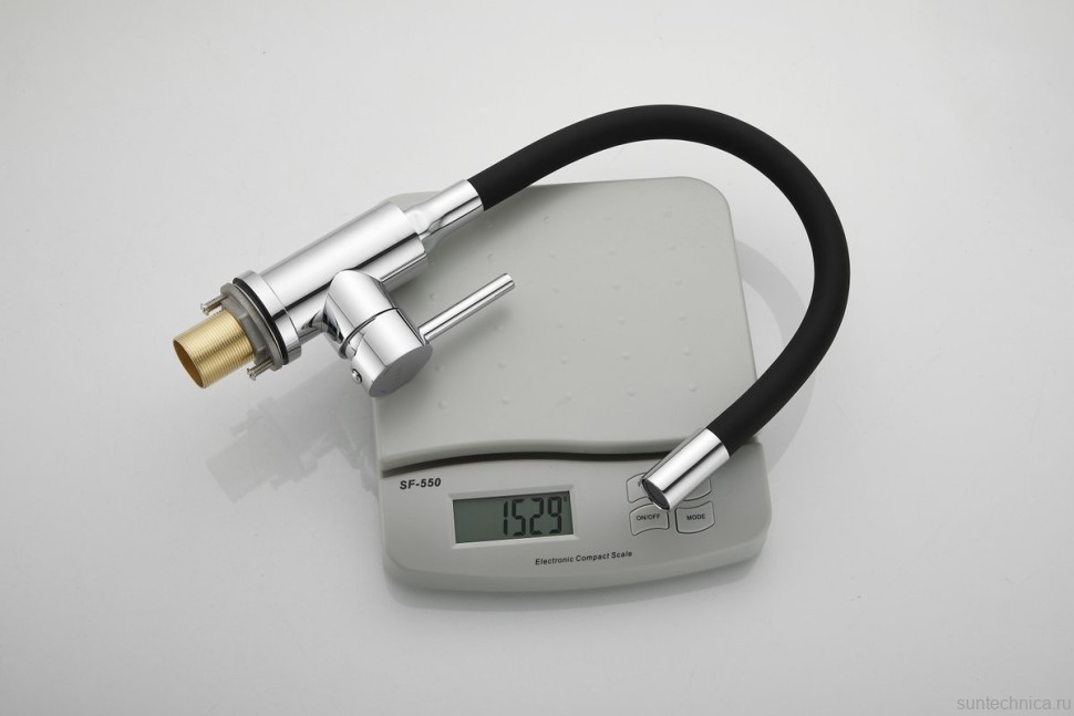 Смеситель для кухни BELZ B809 B73809-7 с гибким изливом, хром