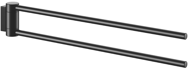 Полотенцедержатель Keuco Plan 14918370000 двойной, черный