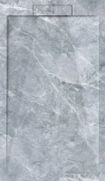 Поддон для душа Esbano Luxe ESPLM128VG серый мрамор Поддон для душа Esbano Luxe ESPLM128VG серый мрамор