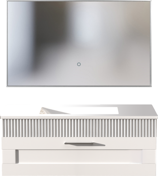 Мебель для ванной комнаты Sanvit Турин 1 100, белая