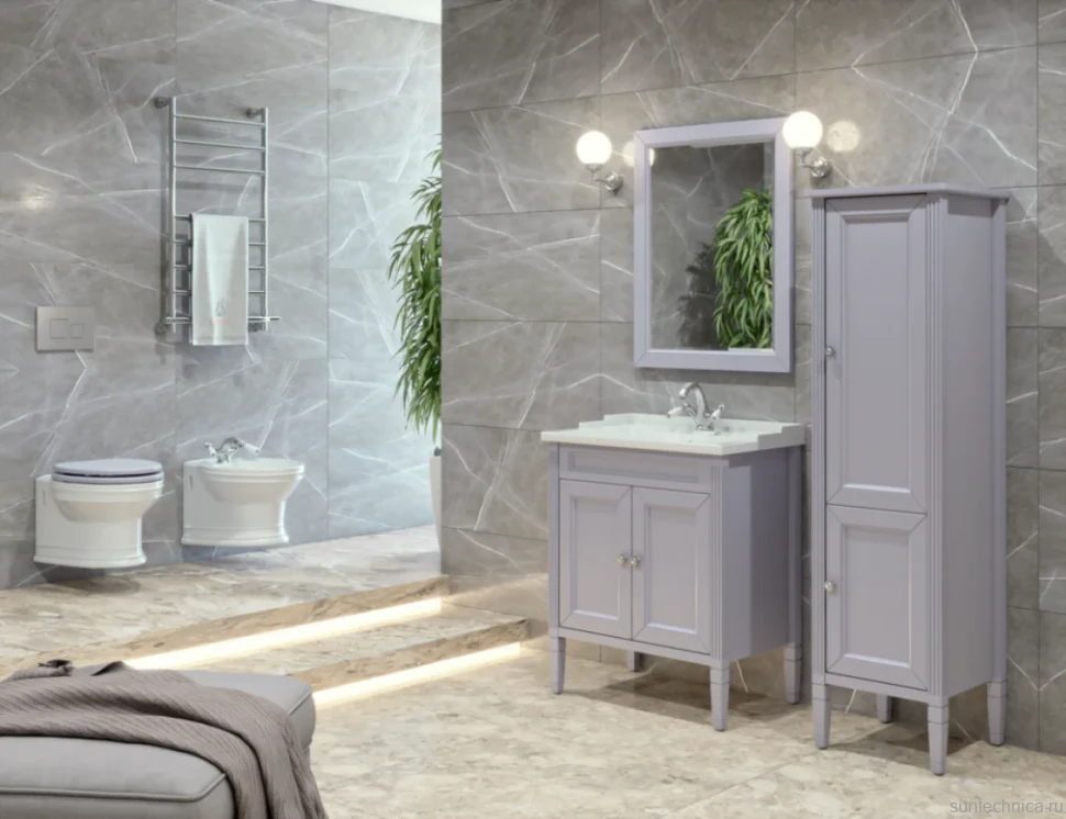Тумба с раковиной Caprigo Albion Concept 70 стилл