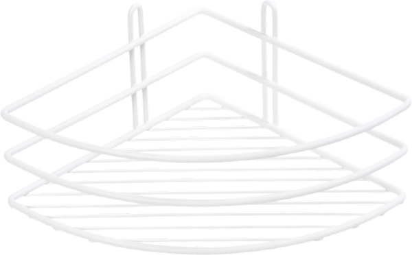 Полка Fixsen FX-710W-1 угловая, белая