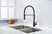 Смеситель для кухни Paulmark Halt Ha214021-AN с гибким изливом, антрацит Смеситель для кухни Paulmark Halt Ha214021-AN с гибким изливом, антрацит