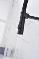 Смеситель для кухни Paulmark Halt Ha214021-AN с гибким изливом, антрацит Смеситель для кухни Paulmark Halt Ha214021-AN с гибким изливом, антрацит